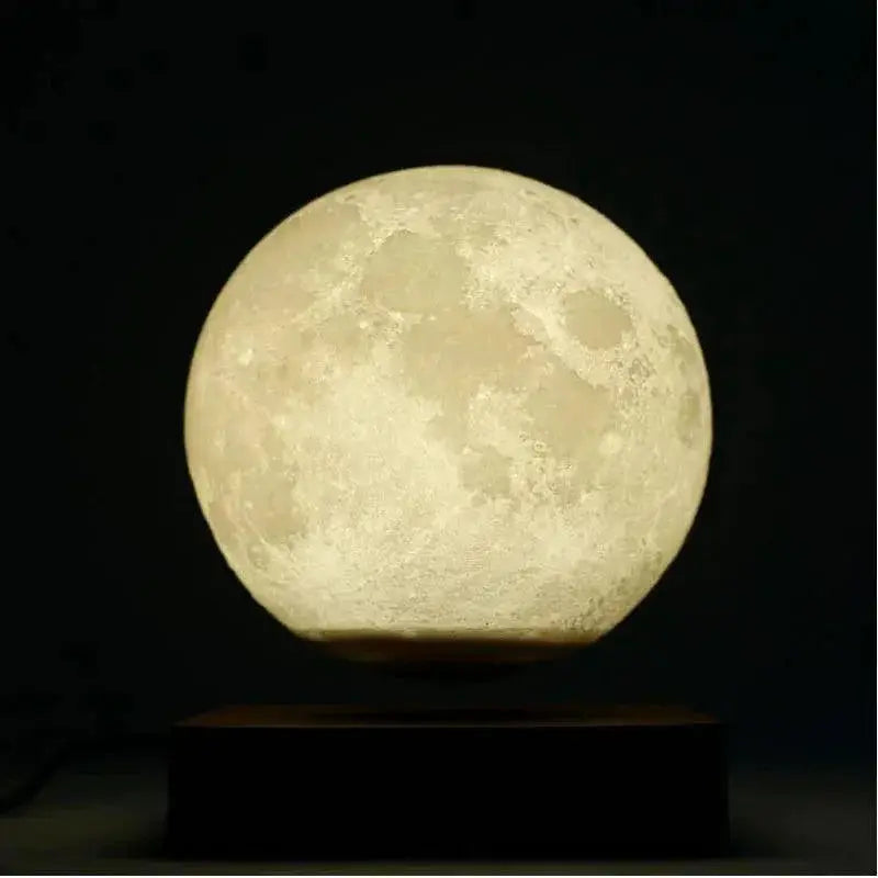 Magnetic Levitation 3D Moon Lamp LED Night Light Decor