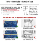 Winter Men Black Blue Straight Stretch Denim Pants Sale