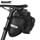 Waterproof Bike Saddle Bag With Bottle Holder