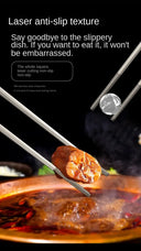 Korean Chopsticks - Durable 316L Steel Grip