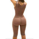 Sleeveless Knee Length Butt-Lifting Shapewear for Comfort