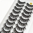 Glamorous 3D Mink False Eyelashes Bundle for Every Occasion