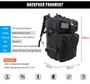 Large Capacity Waterproof Tactical Backpack 50L for Men