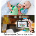 5 Inch HD Video Baby Monitor with 2-Way Audio Features