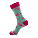 Whimsical Animal Cartoon Crew Socks For Men And Women