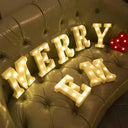 Warm Glow Led Letters for Home Decor