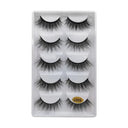 Ultimate 3D Mink False Eyelashes Variety Pack Fluffy Natural