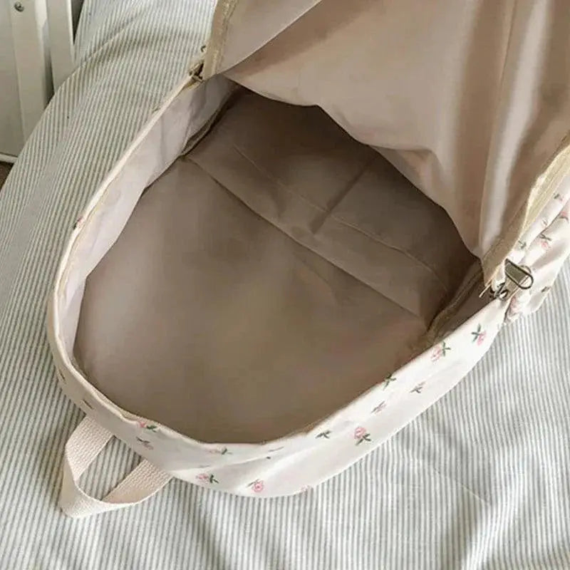 Waterproof Nylon Womens Anti Theft Backpack Fashion Bag
