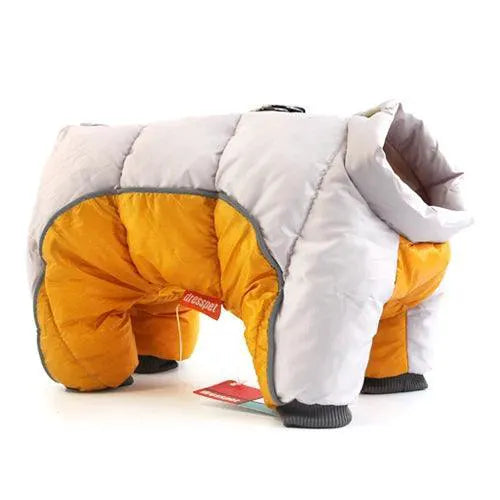 Winter Dog Coat for Small Breeds — Gray