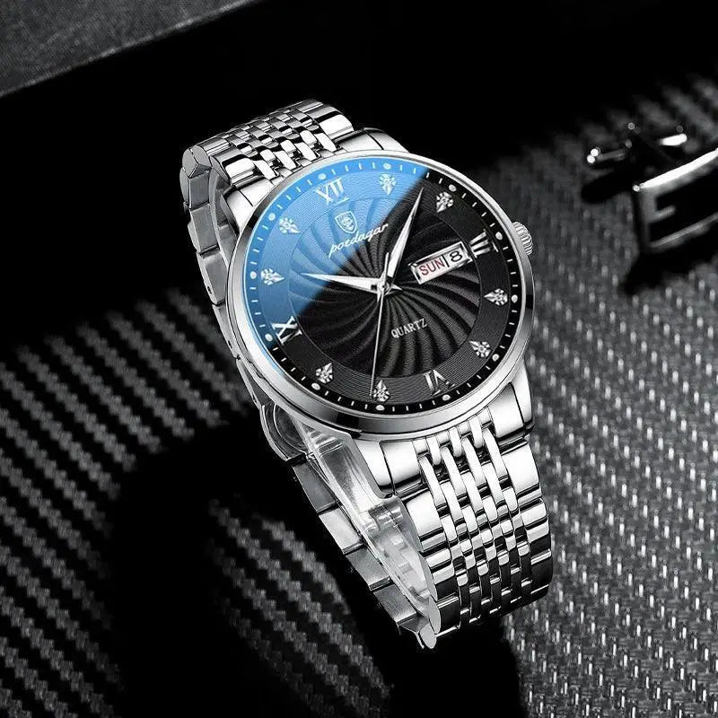 Luxury Stainless Steel Watch For Business Casual Wear