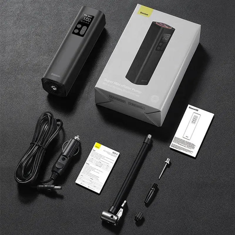 Baseus Car Air Compressor With Fast Inflation LED Display