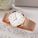 Olevs Women Rose Gold Quartz Watch