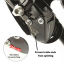 Smoother Braking Bike Cable End Caps