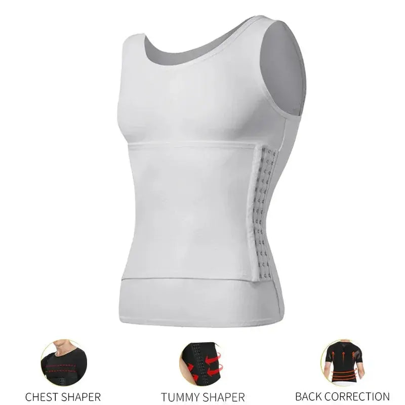 Men's Compression Shapewear Shirt for Tummy Control