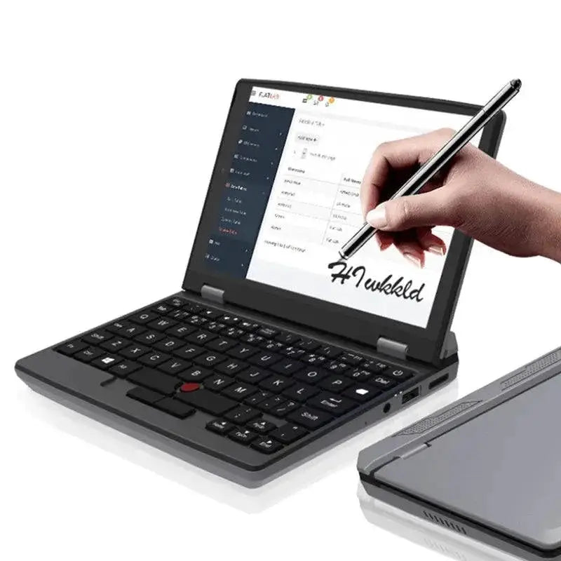 Slim Laptop Ultrabook Mini PC With 7 Inch Display Portable