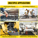 VEVOR 2.3L Fuel Tank 10000 PSI Hydraulic Foot Pump