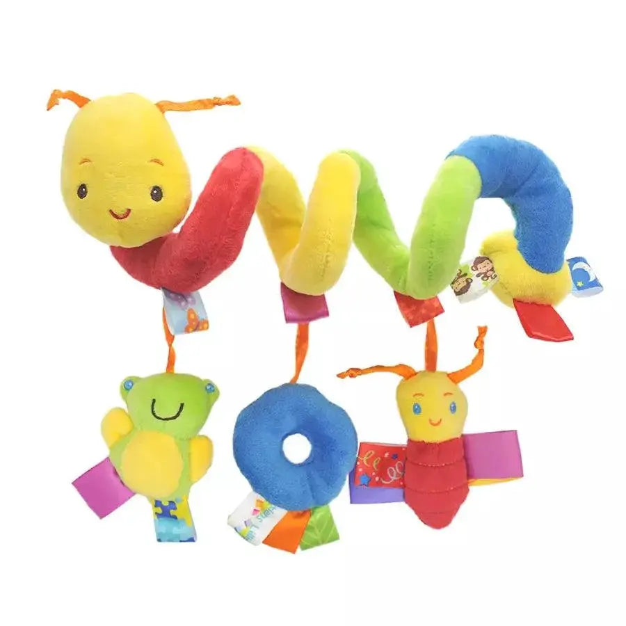 Baby Development Hanging Toys Soft Stroller Spiral Dolls