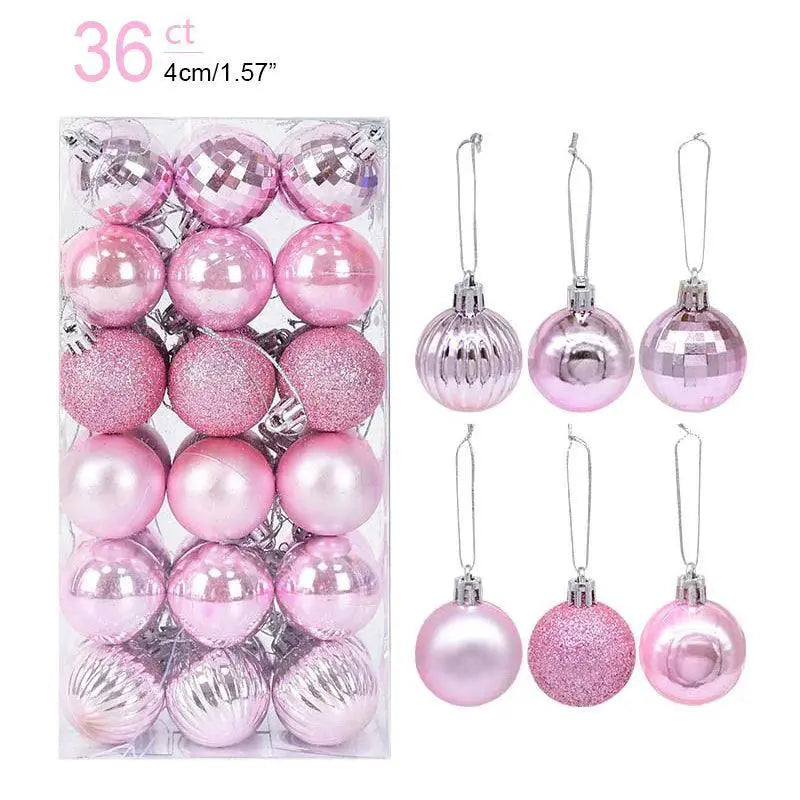 Vibrant Ornament Set for Home Decor — 24pcs gold