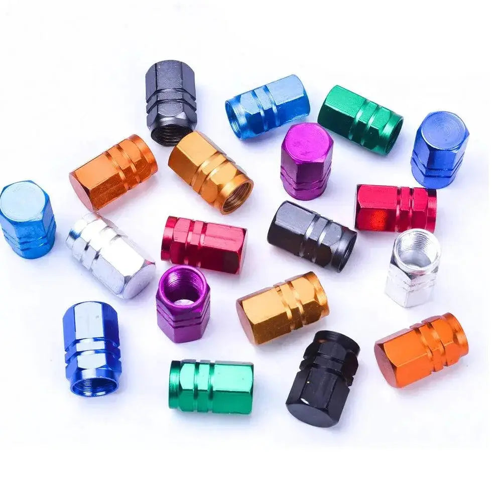 Autcoat Aluminum Alloy Tire Valve Caps Cars And Motorcycles