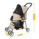 Breathable Pet Stroller for Outdoors