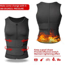 Fat Burning Sauna Vest for Men Workouts