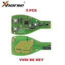 Durable 3-Button Mercedes Key Shell Pro