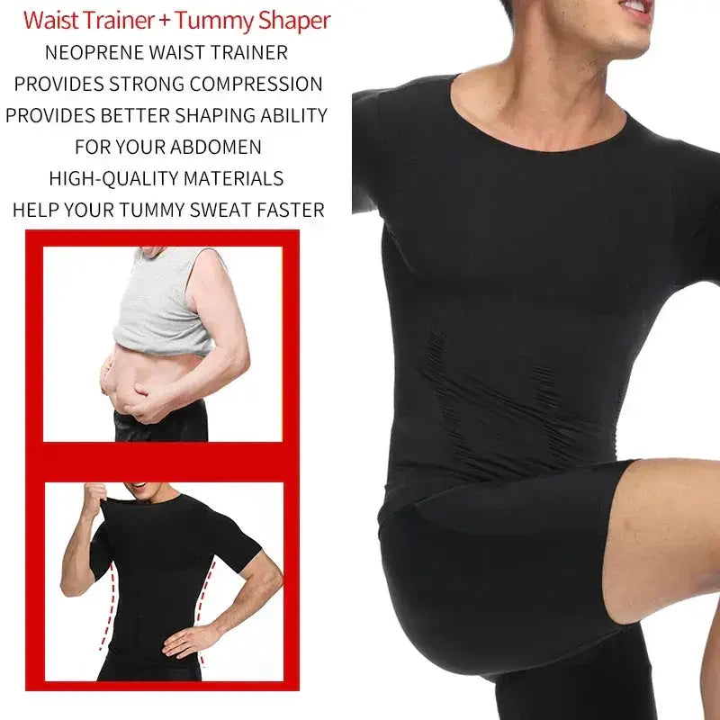 Men's Slimming Body Shaper Vest For Tummy Control Wear