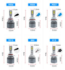 2x H7 LED H11 H4 Hi/Lo Car Headlight Bulbs 3000K 6000K