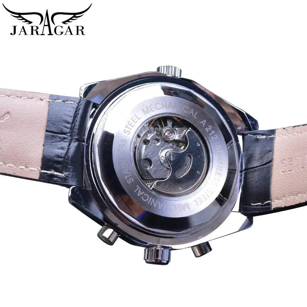 Jaragar Pilot Automatic Mechanical Watch Luxury for Men