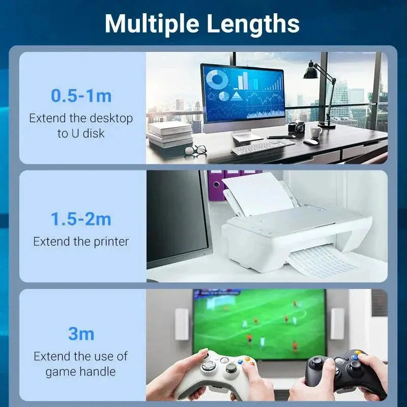 Vention USB 3 Extension Cable 3M Fast Data Transfer