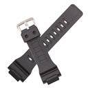 Silicone Rubber Watch Band for Casio Stylish 18mm Strap