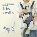 Pet Carrier Backpack: Stylish Breathable Travel Bag for Pets