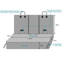 Prodigen Waterproof Dog Car Seat Cover for Backseat Comfort