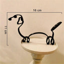 Durable Metal Dog Sculpture For Pets