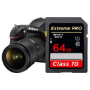SD Memory Card - High Speed 4K Camera Storage