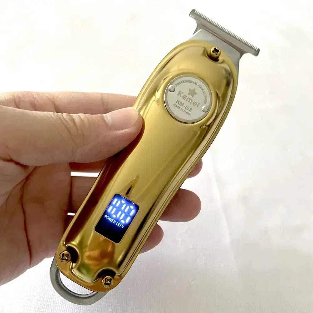 Metal Professional Hair Clipper Combo For Men Grooming