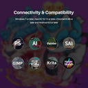 HUION Inspiroy H610X Medium Graphics Tablet 10x6.25 Inches