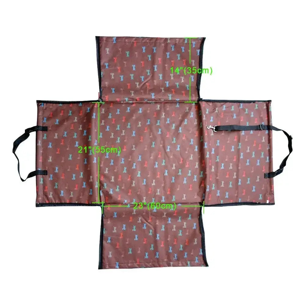 Dog Car Seat Cover Waterproof Carrier Safe Travel Basket