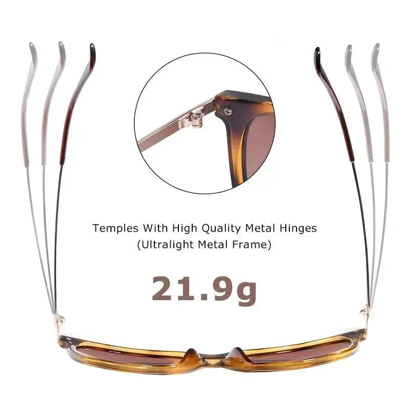 Chic Retro Square Polarized Sunglasses For Men And Women