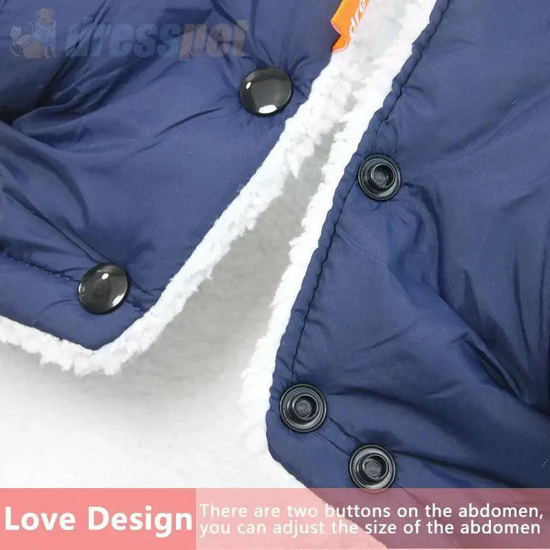 Winter Dog Coat Waterproof For French Bulldog And Chihuahua