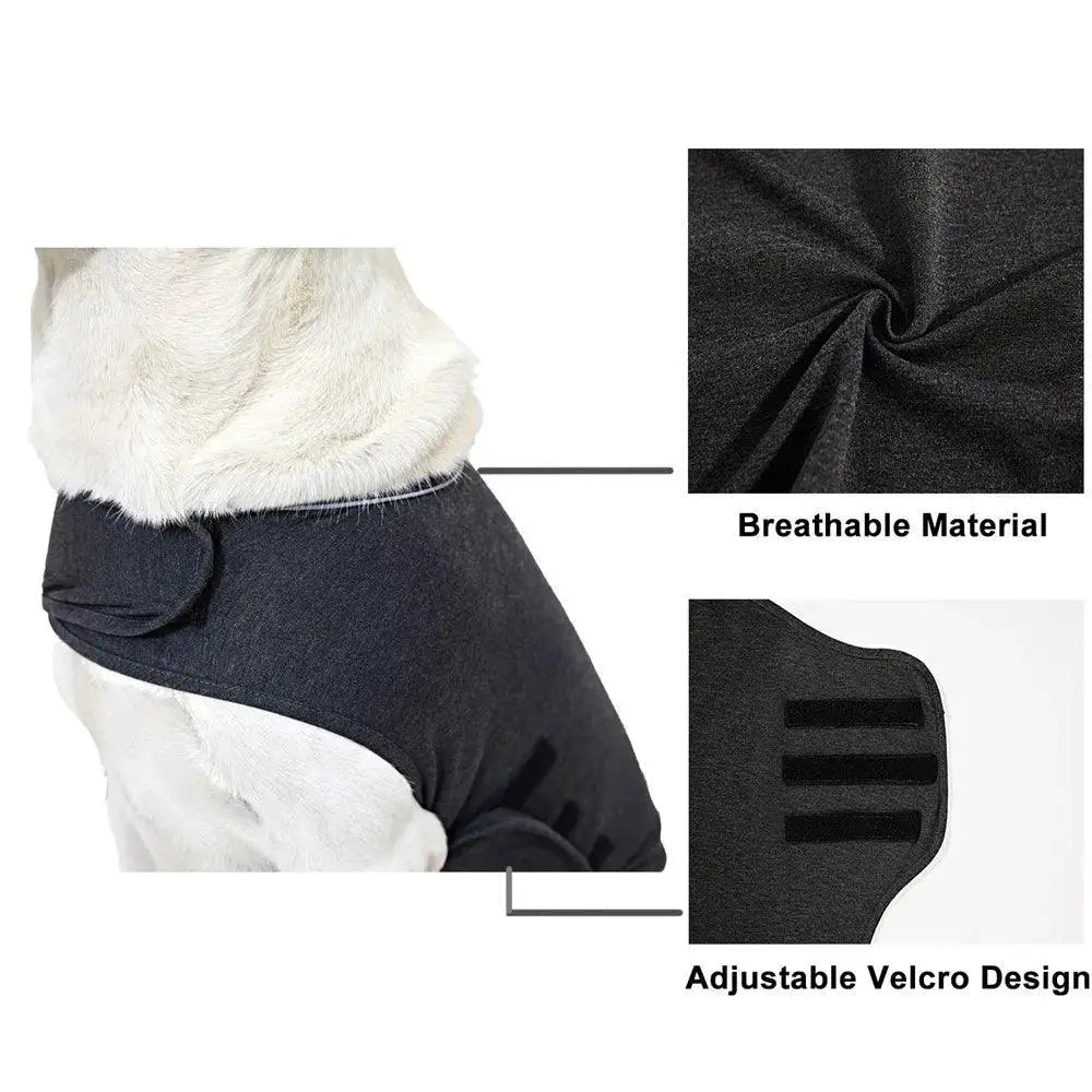Anxiety Relief Thunder Shirt For Dogs Reflective Vest