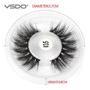 Dramatic 3D Mink Eyelashes for Pros