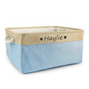 Personalized Pet Toy Storage Box Custom Name Clothes Accessories