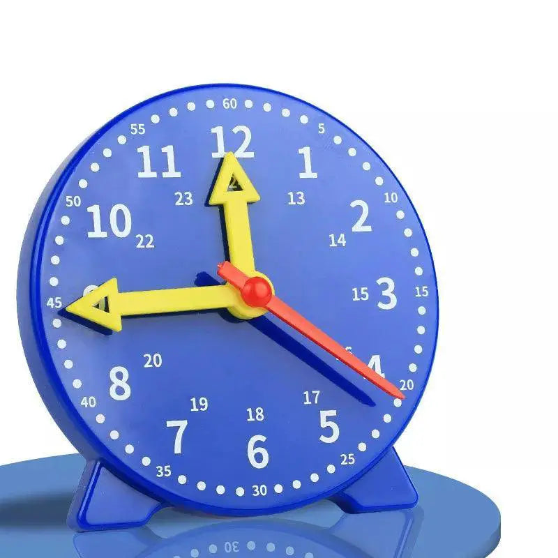 Montessori Clock Colorful Clocks For Fun Preschool Learning
