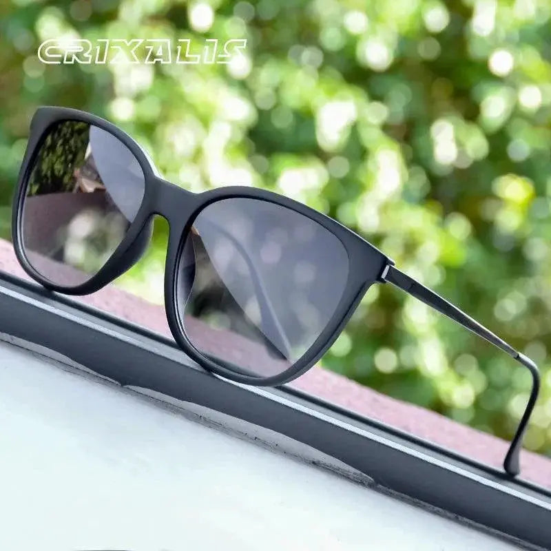 Chic Retro Square Polarized Sunglasses For Men And Women
