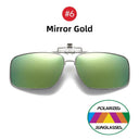 Polarized Clip-On Sunglasses for Men and Women UV400 Protection