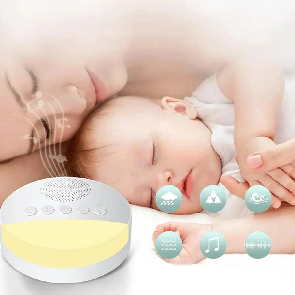 Rechargeable Baby White Noise Machine With Night Light