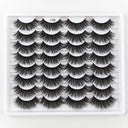 Ultimate 3D Mink False Eyelashes Variety Pack Fluffy Natural