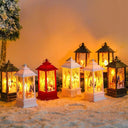 Office Lantern Lights for Festive Glow