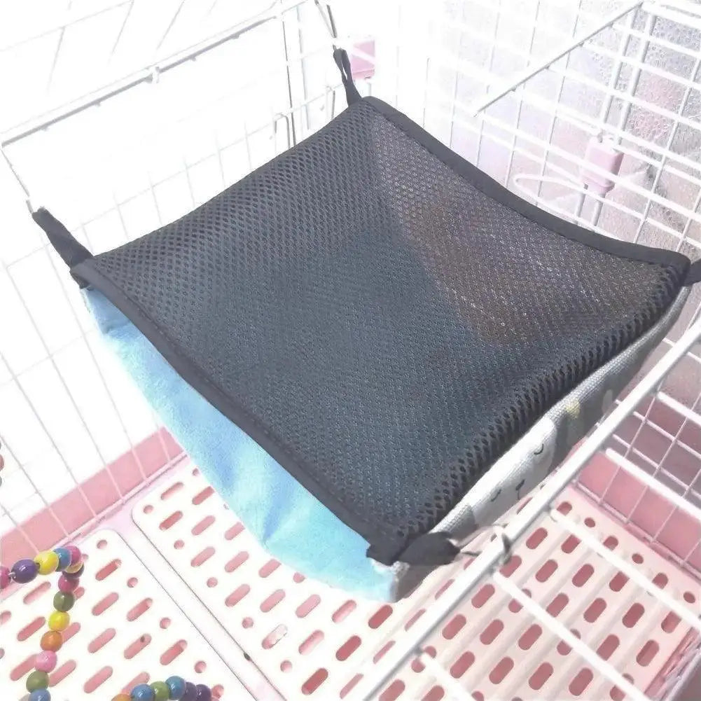 Hamster Double Layer Hammock Hanging Bed Cozy Mesh Spot